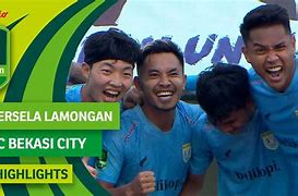 Statistik Fc Bekasi City Vs Persela Lamongan